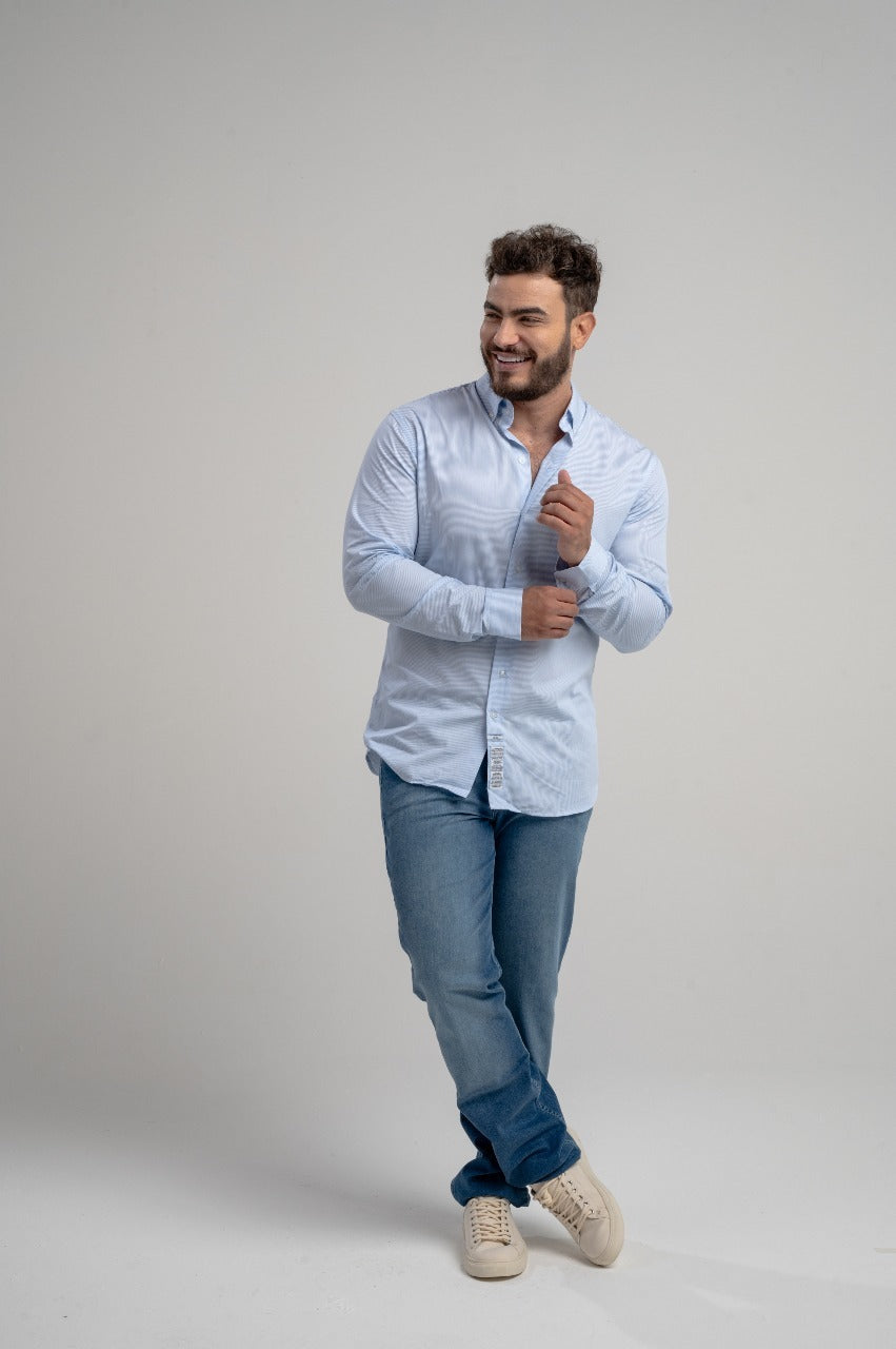 Calça Jeans Lavagem Stone Médio - Jeans