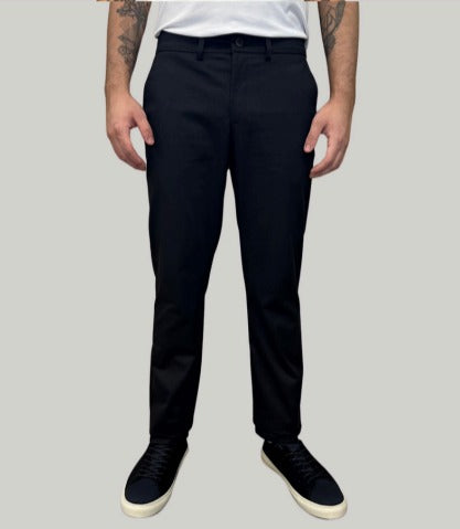 Calça Sarja Regular Algodão - Preto