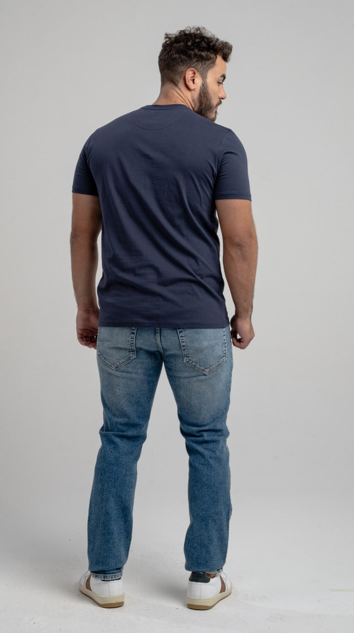 Camiseta Mc Basica Com Bordado G