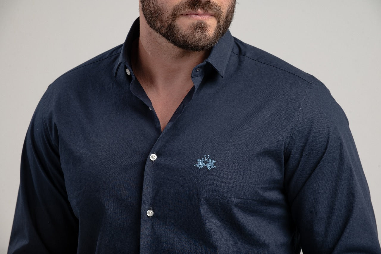 Camisa Ml Lisa Galles Stretch - La Martina