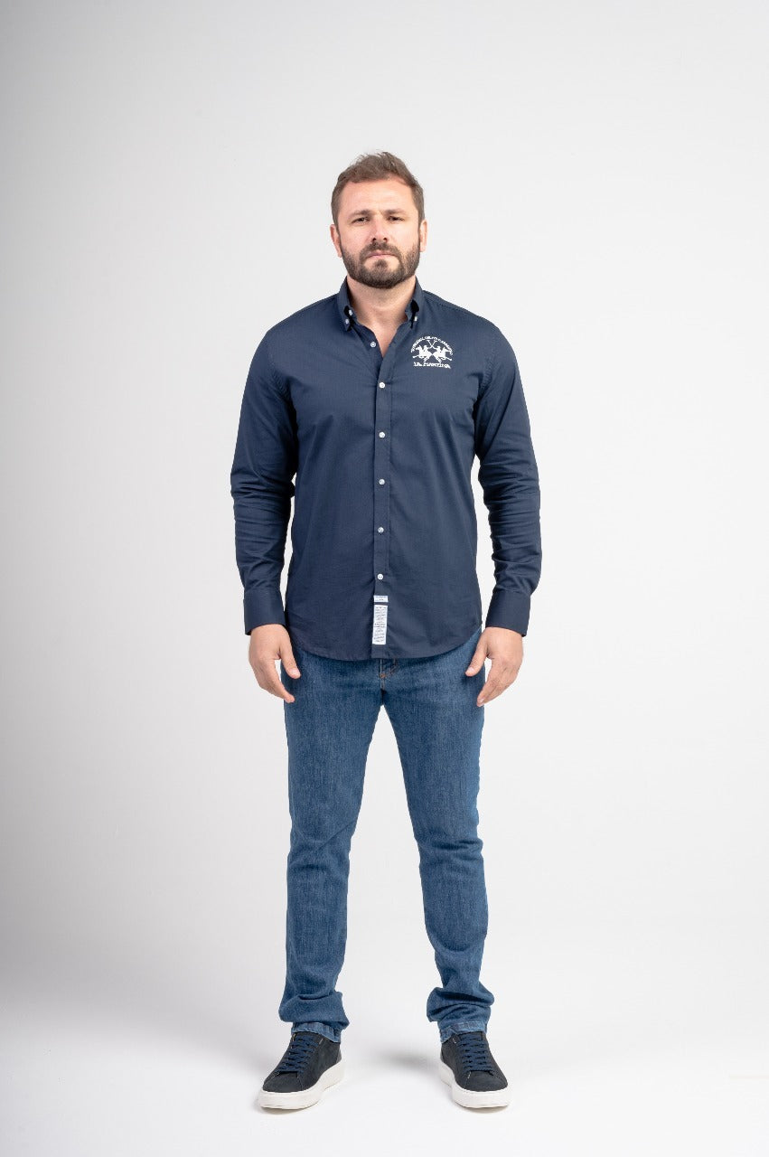Calca Jeans Lavagem Média - Jeans