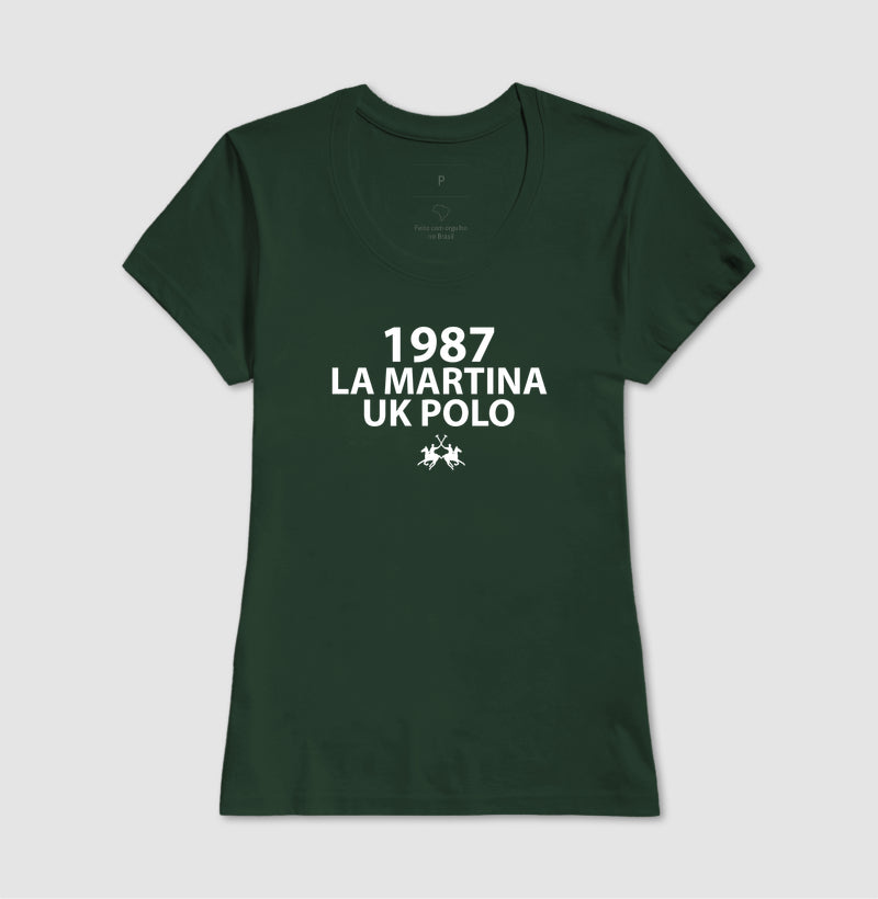 Camiseta 1987 UK Feminina