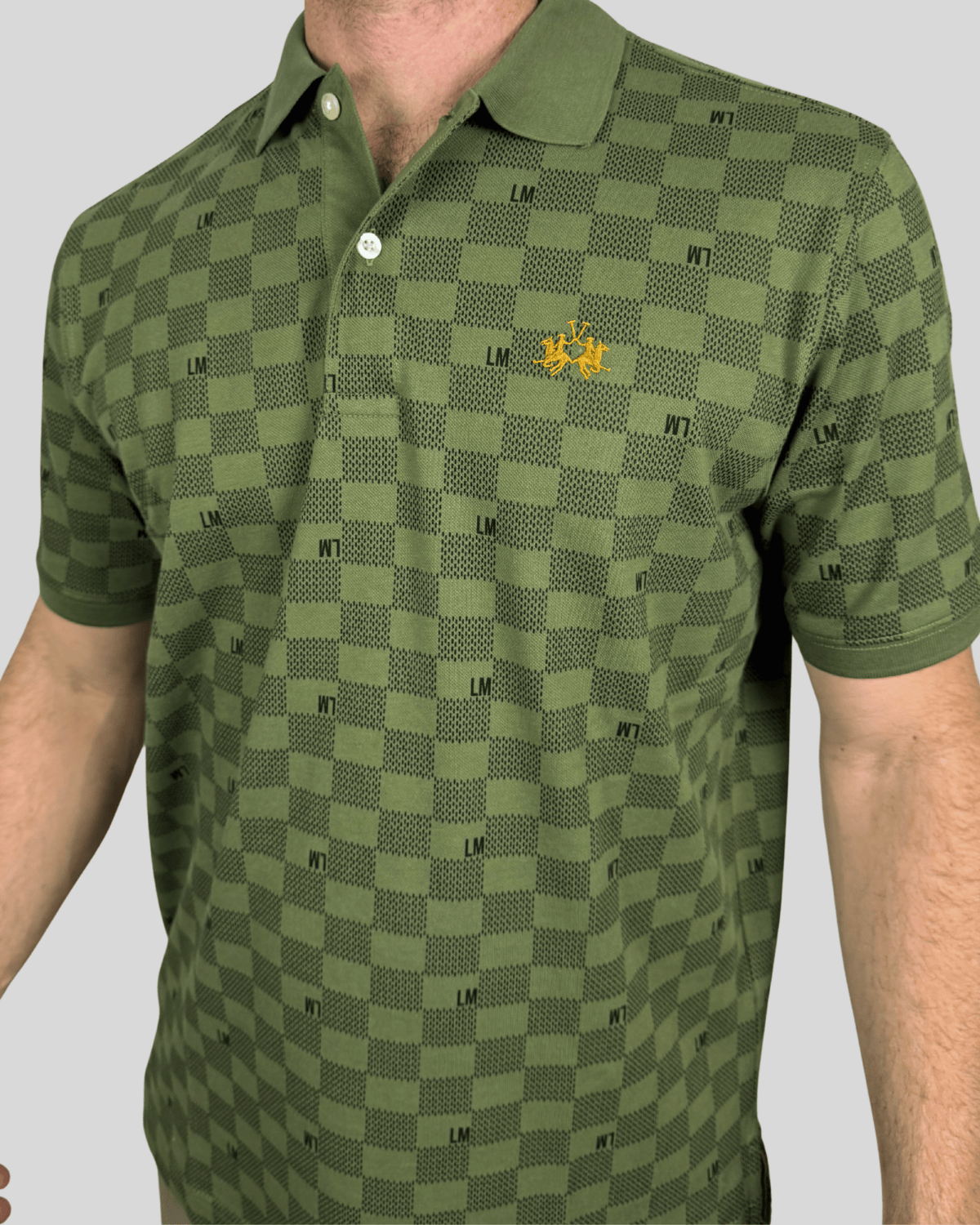 Polo Estampada Chess - La Martina