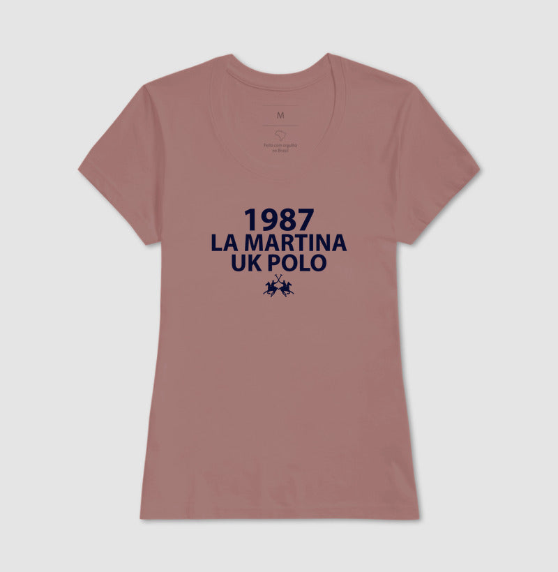 Camiseta 1987 UK Feminina