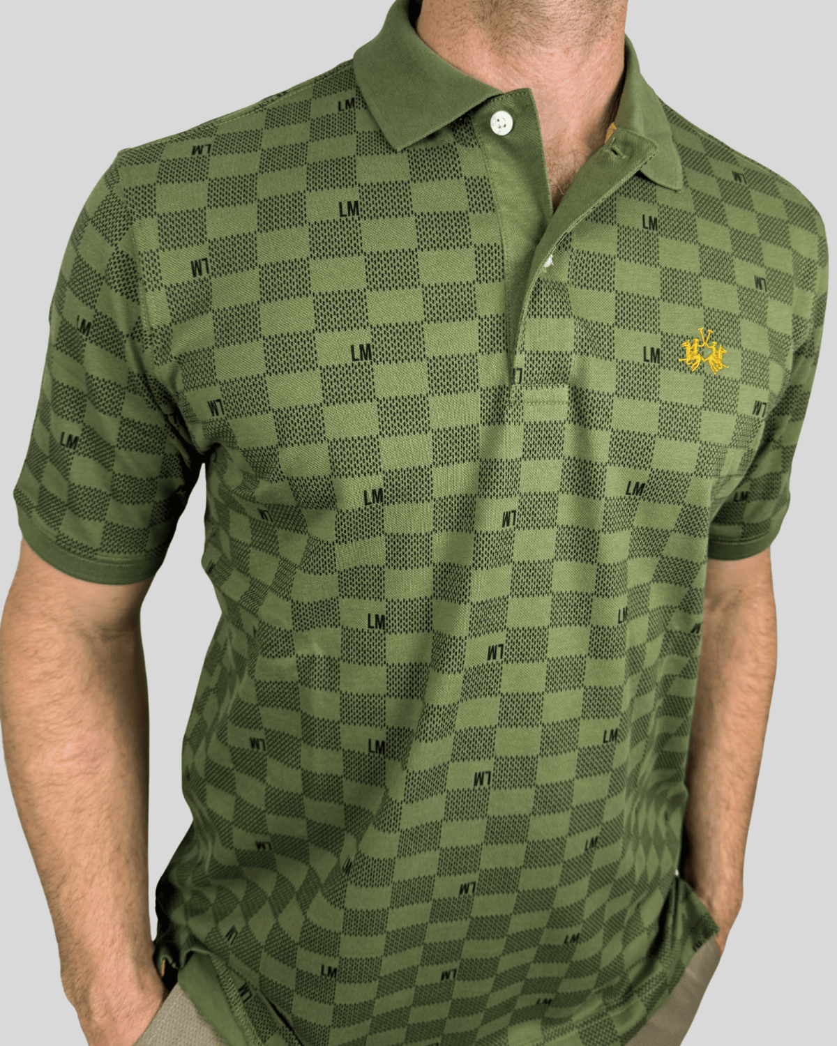 Polo Estampada Chess - La Martina