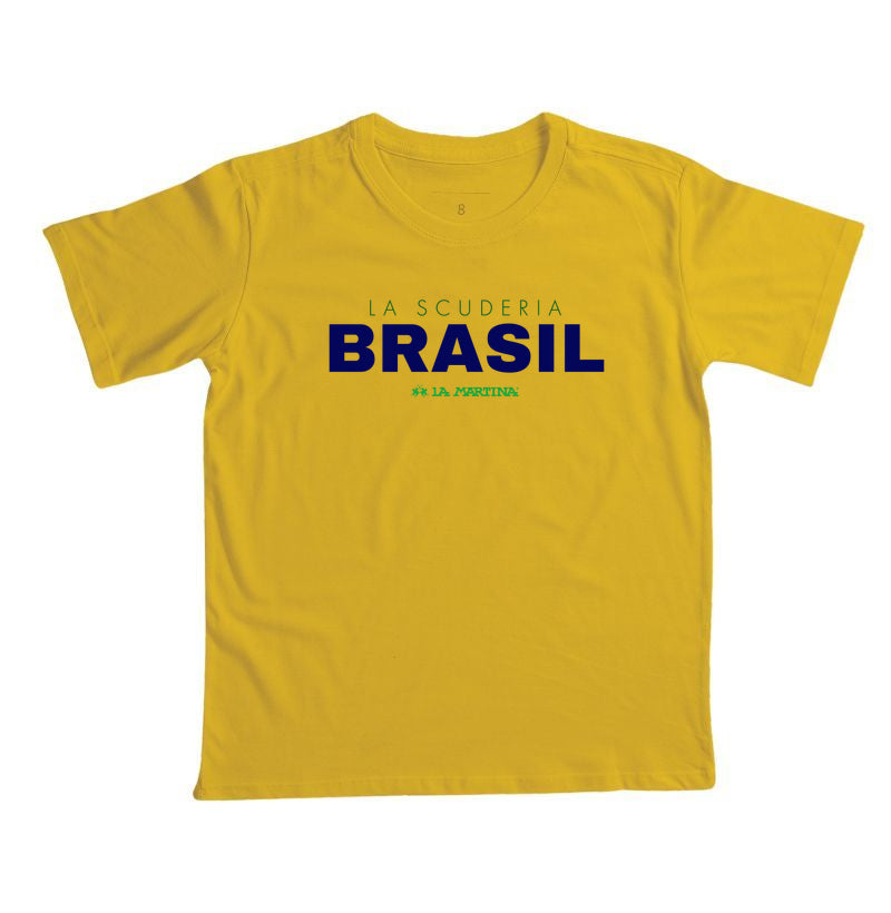 Camiseta Infantil Torcida Brasil