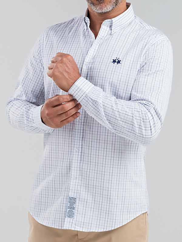 Camisa Ml Fantasia Slim Fit M