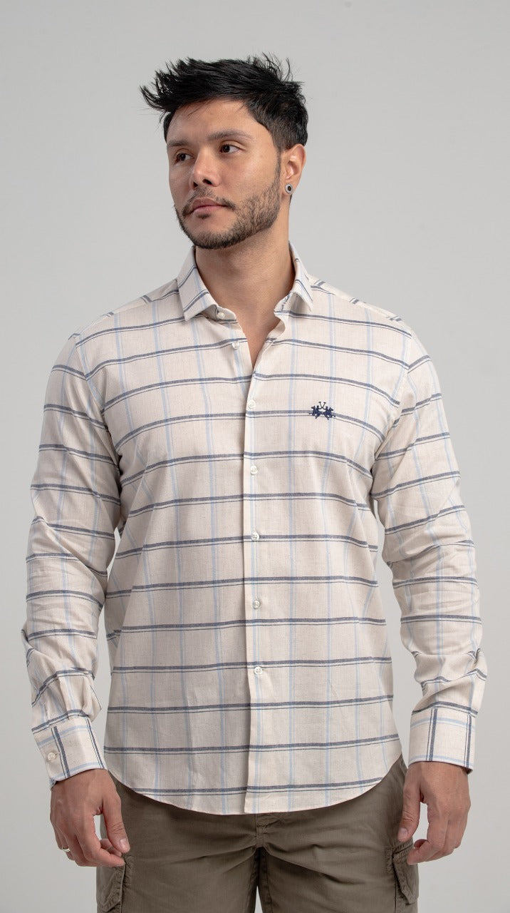 Camisa Ml Luhi Big Xadrez
