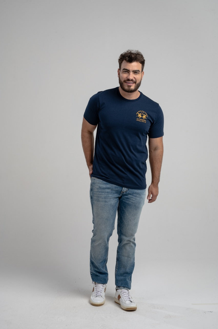 Camiseta Mc Basica Com Bordado G