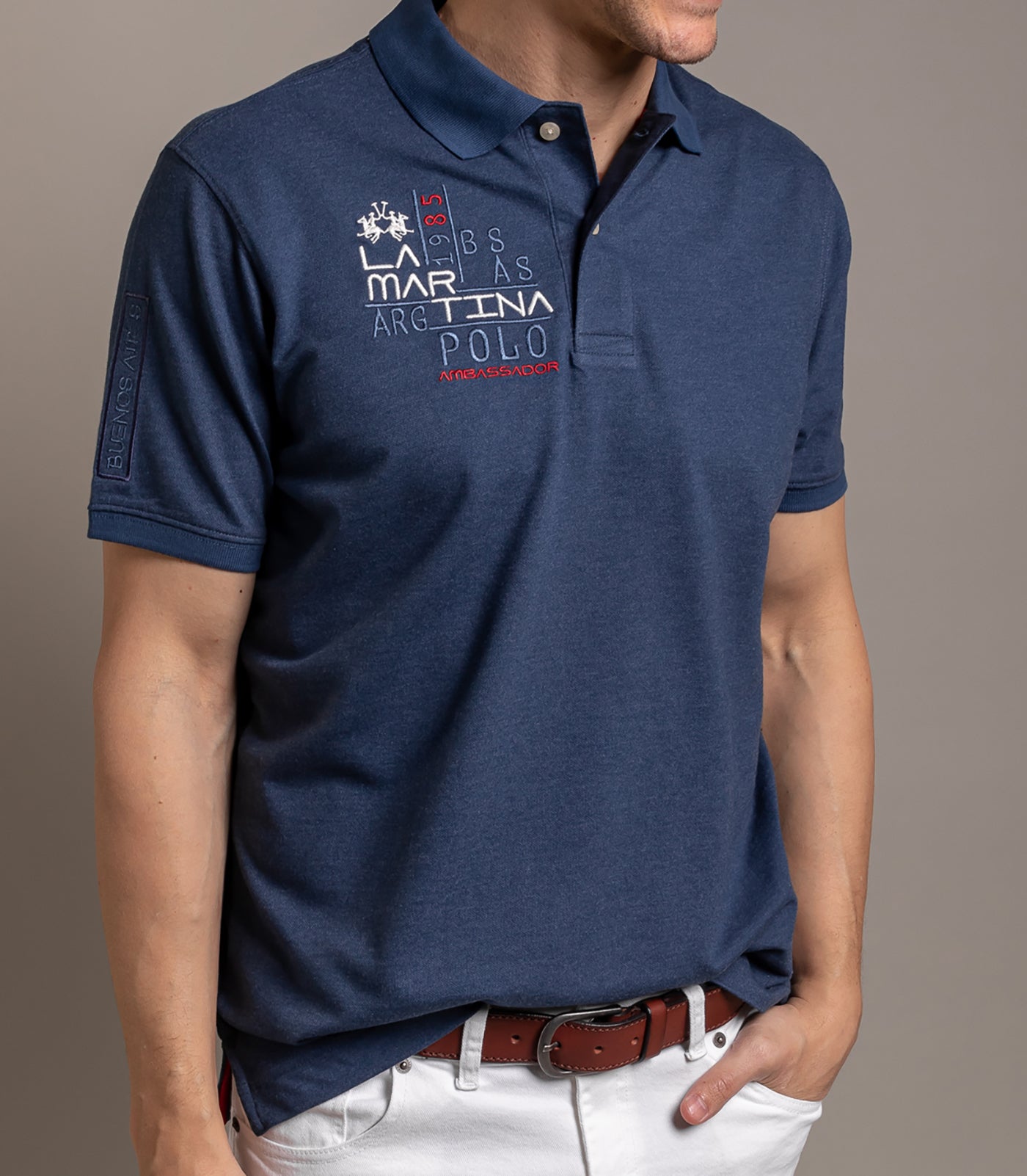 Polo Equipo  1985 - Azul - La Martina