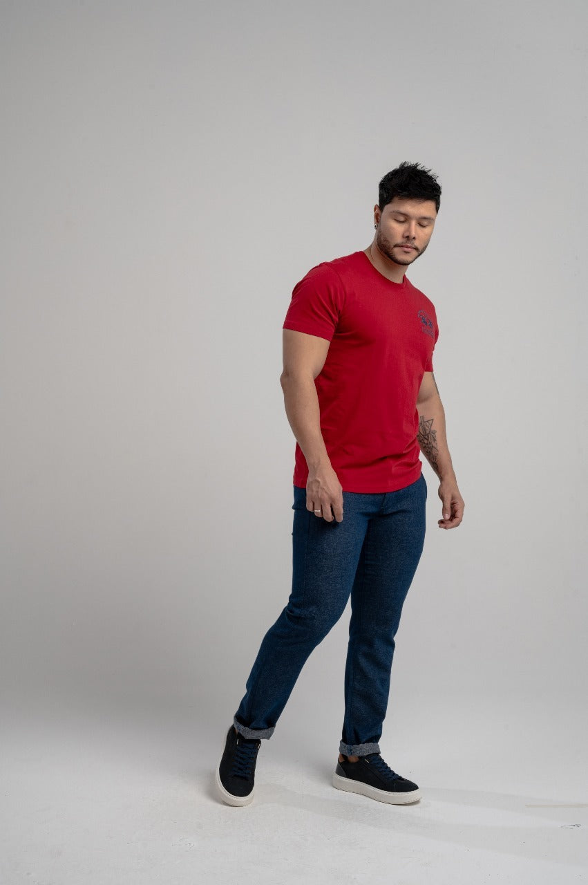 Camiseta Mc Basica Com Bordado G