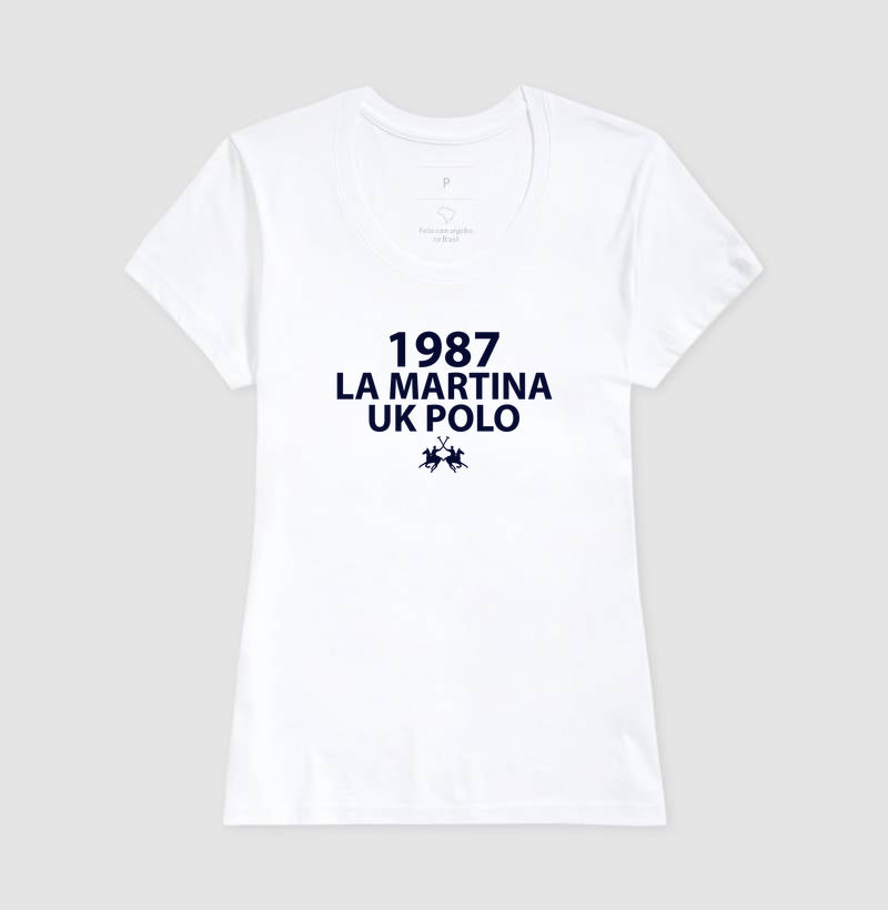 Camiseta 1987 UK Feminina