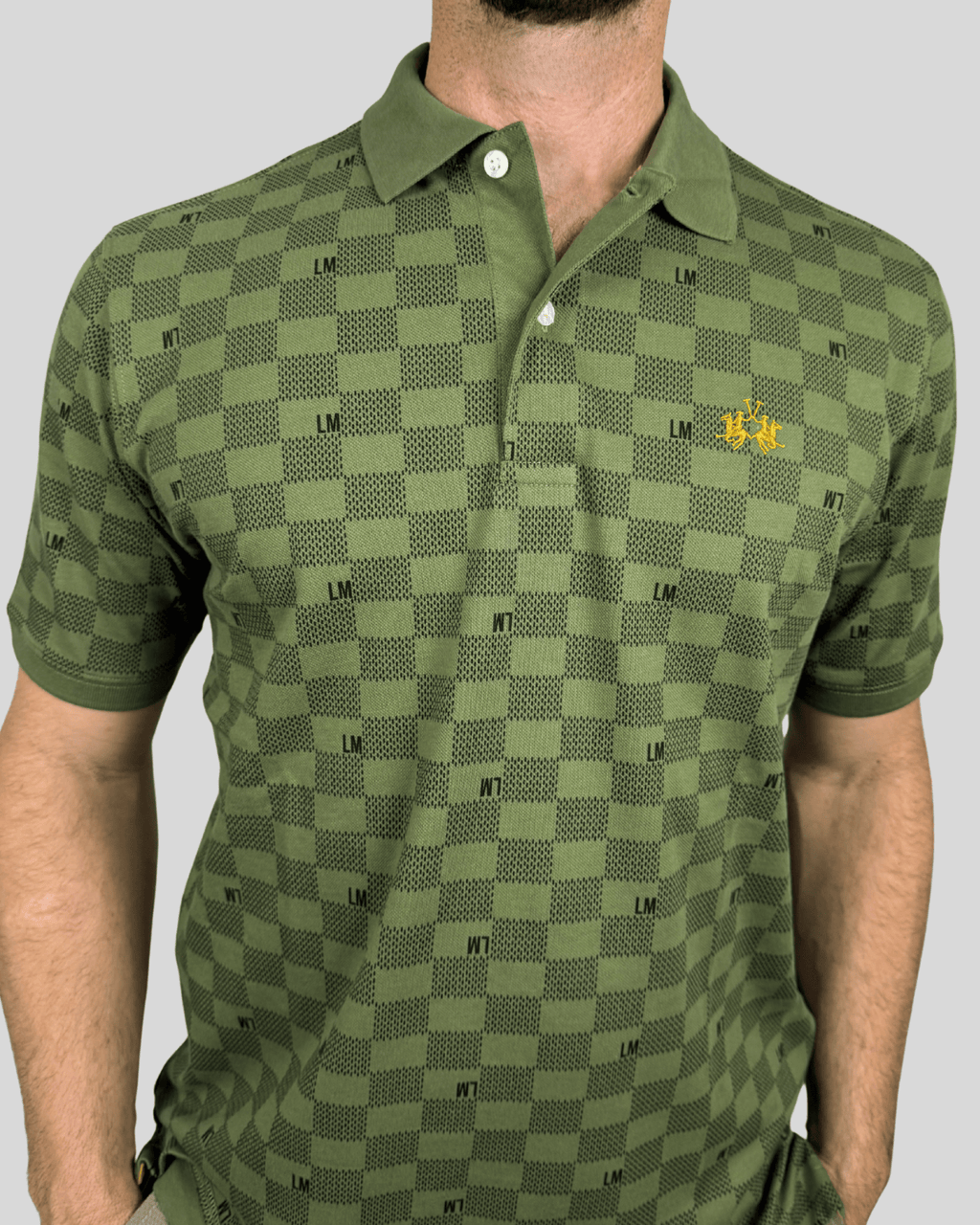 Polo Estampada Chess - La Martina
