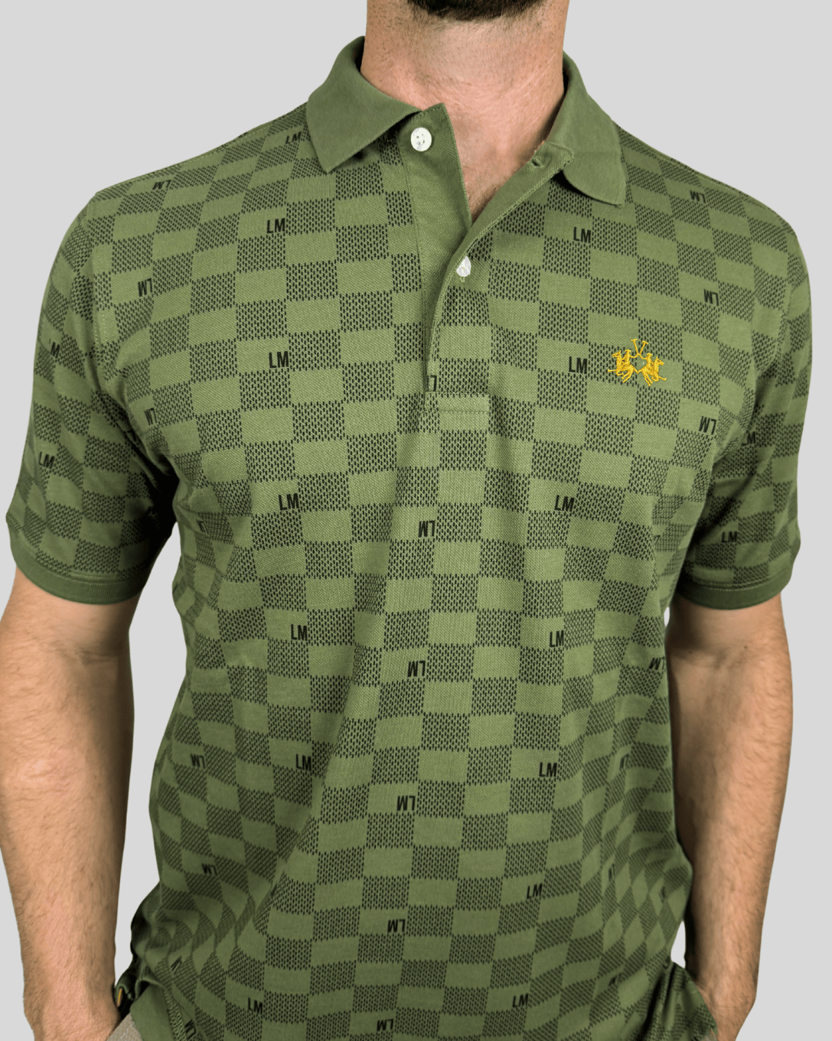 Polo Estampada Chess - La Martina