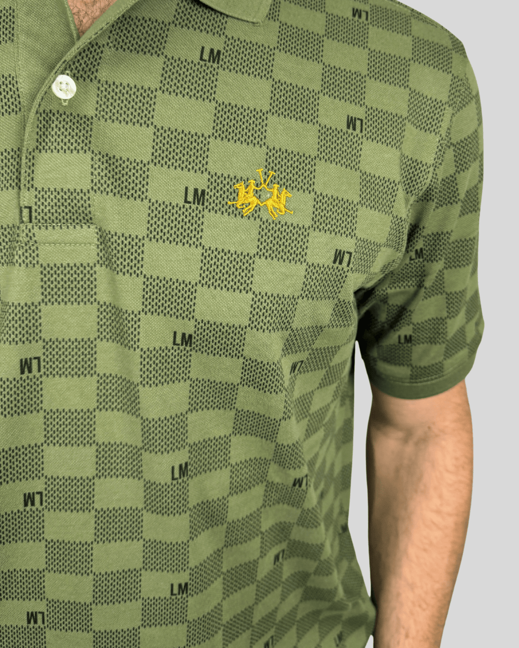 Polo Estampada Chess - La Martina
