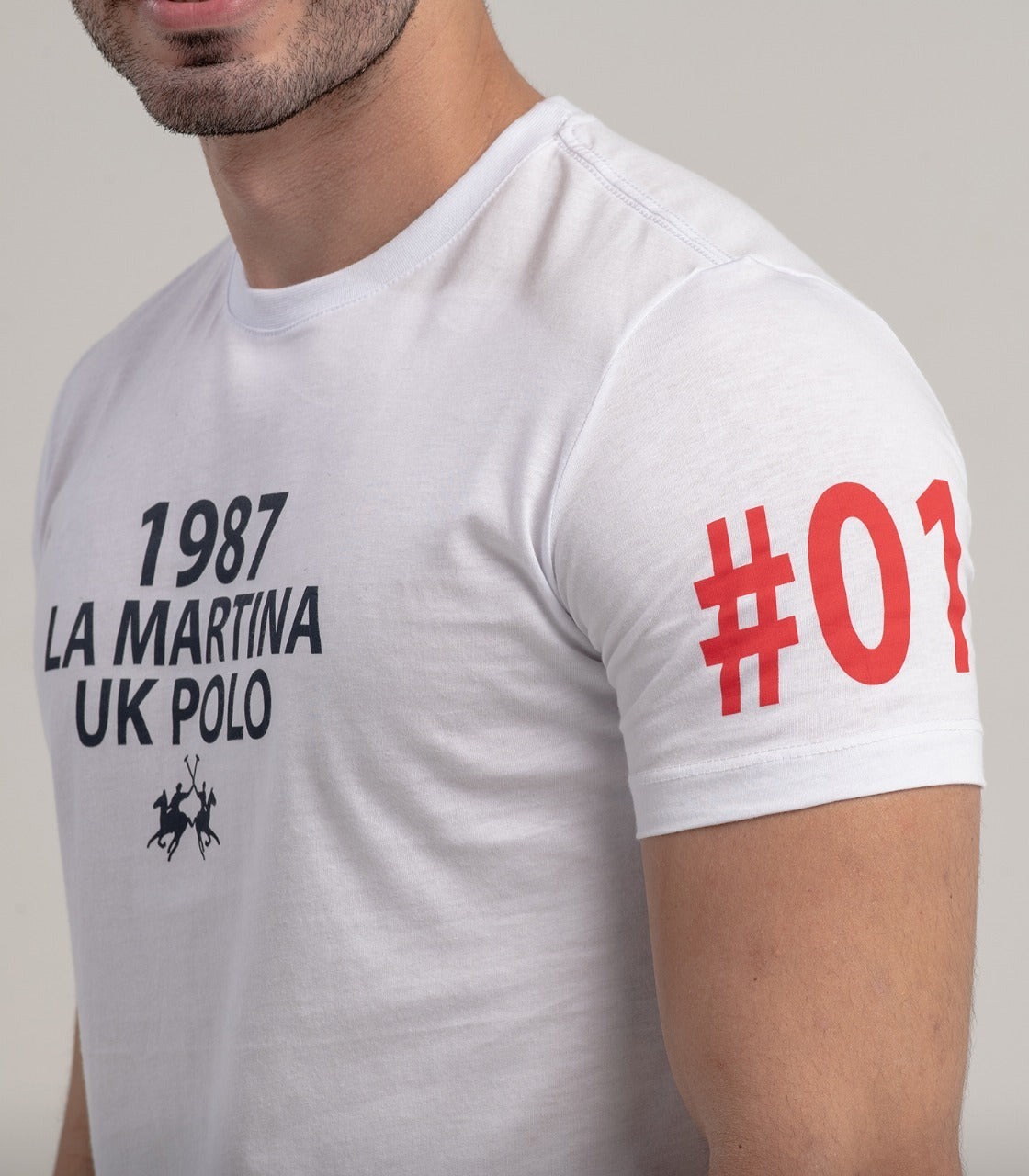 Camiseta Mc Algodão Pima 1987 La Martina