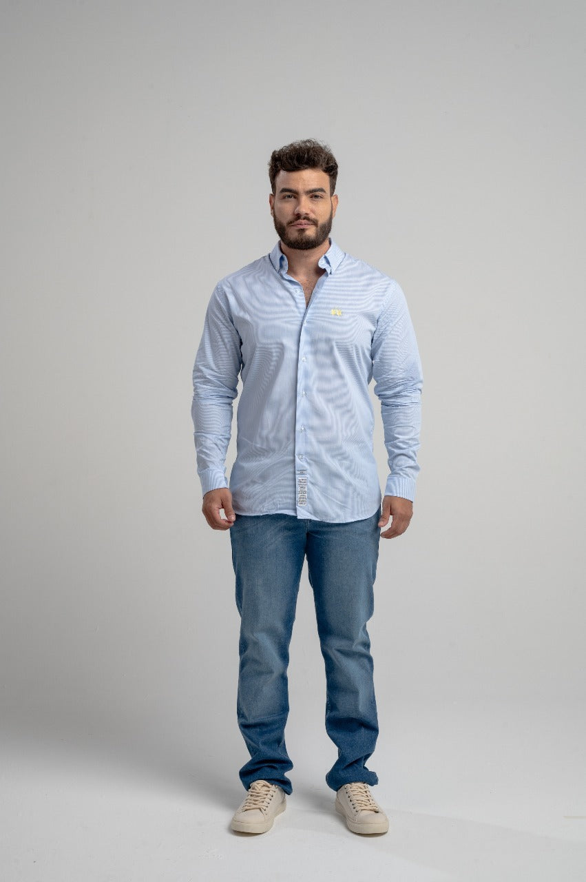 Calça Jeans Lavagem Stone Médio - Jeans