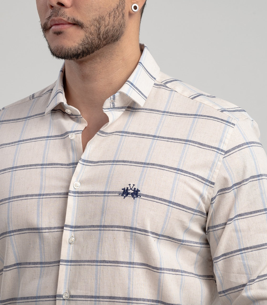 Camisa Ml Luhi Big Xadrez