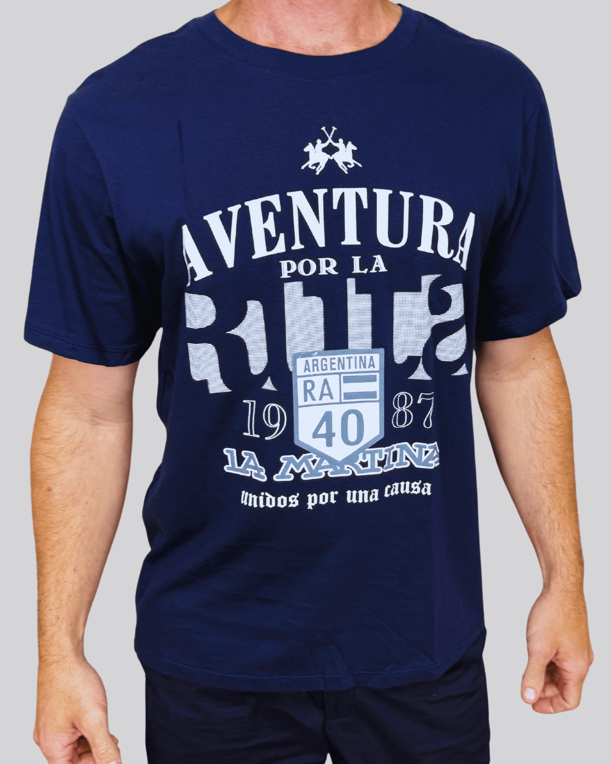 Camiseta Mc  Ruta 40 - Azul Marinho