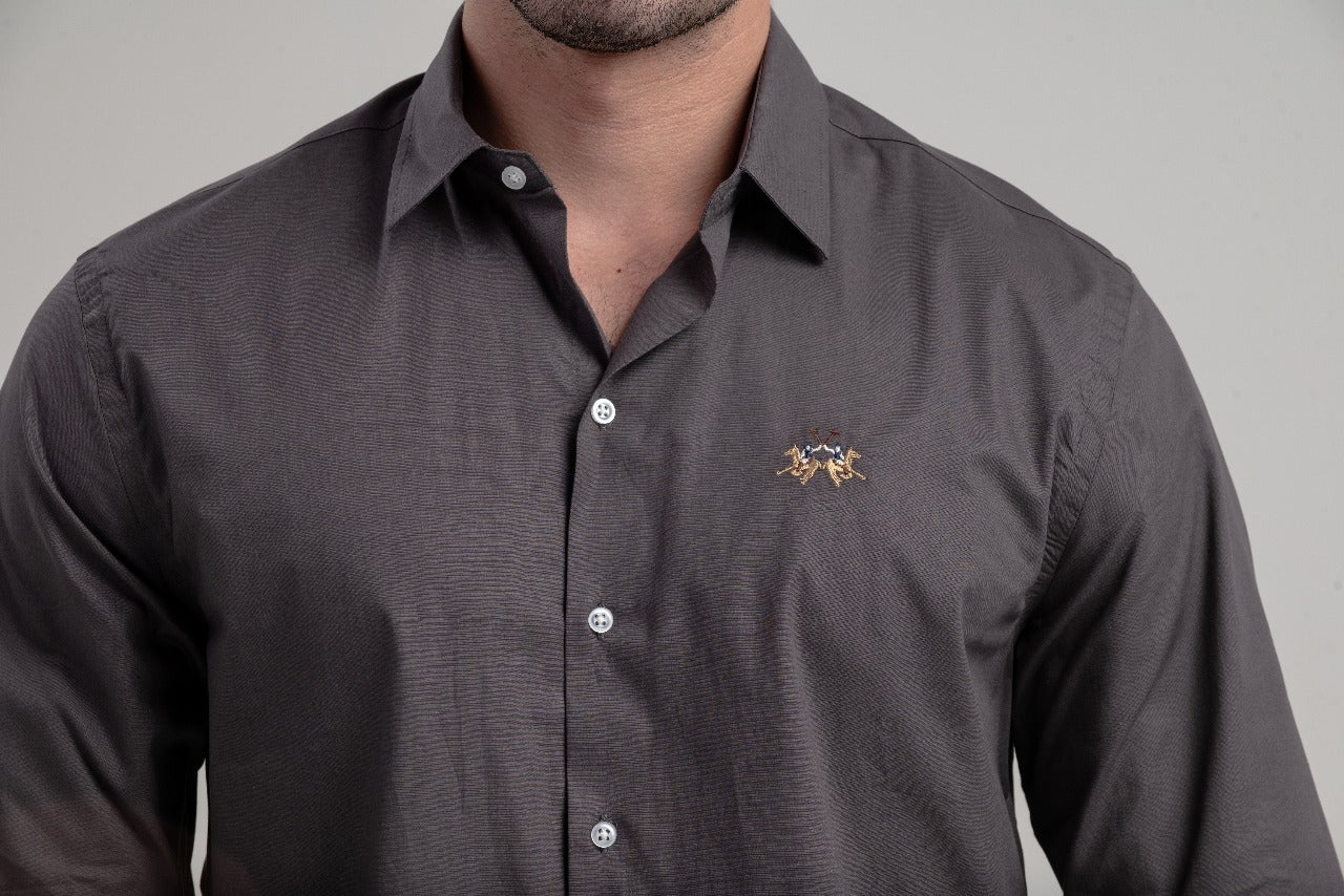 Camisa Ml Galles Stretch Slim