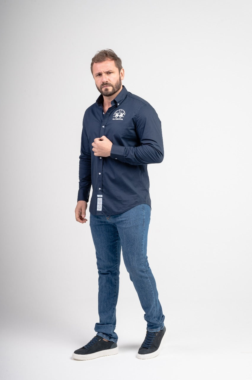 Calca Jeans Lavagem Média - Jeans