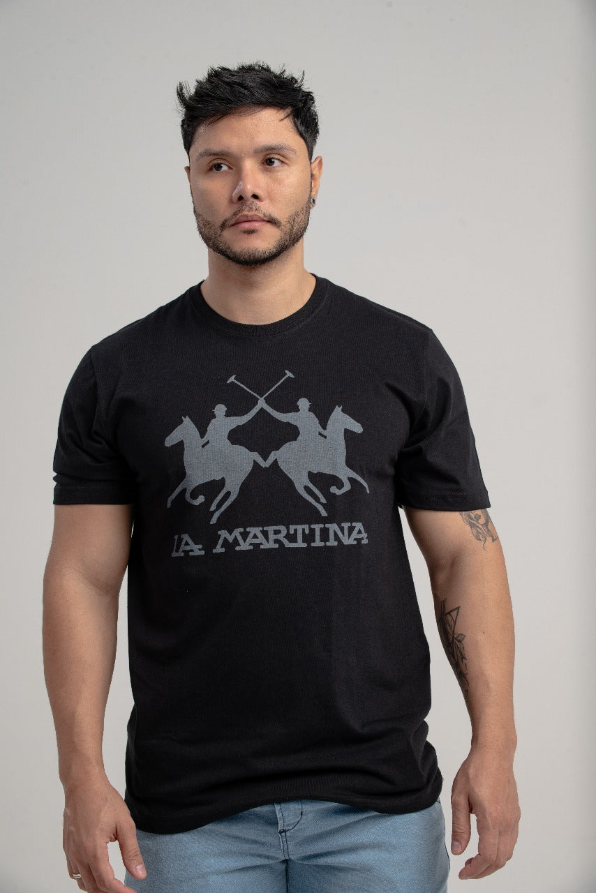 Camiseta Mc Com Estampa Logo - La Martina