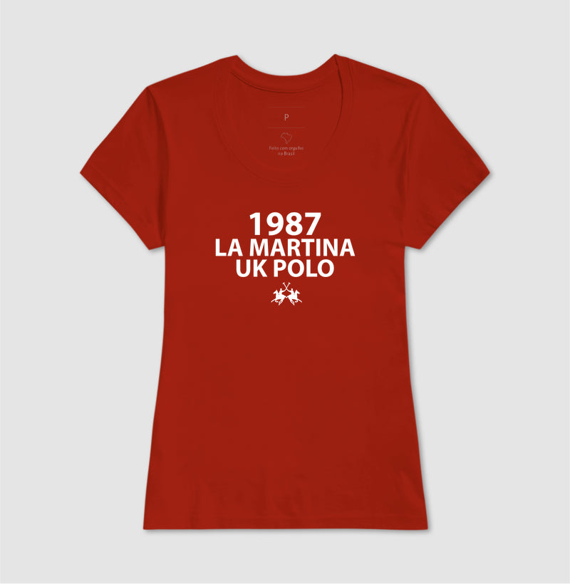 Camiseta 1987 UK Feminina