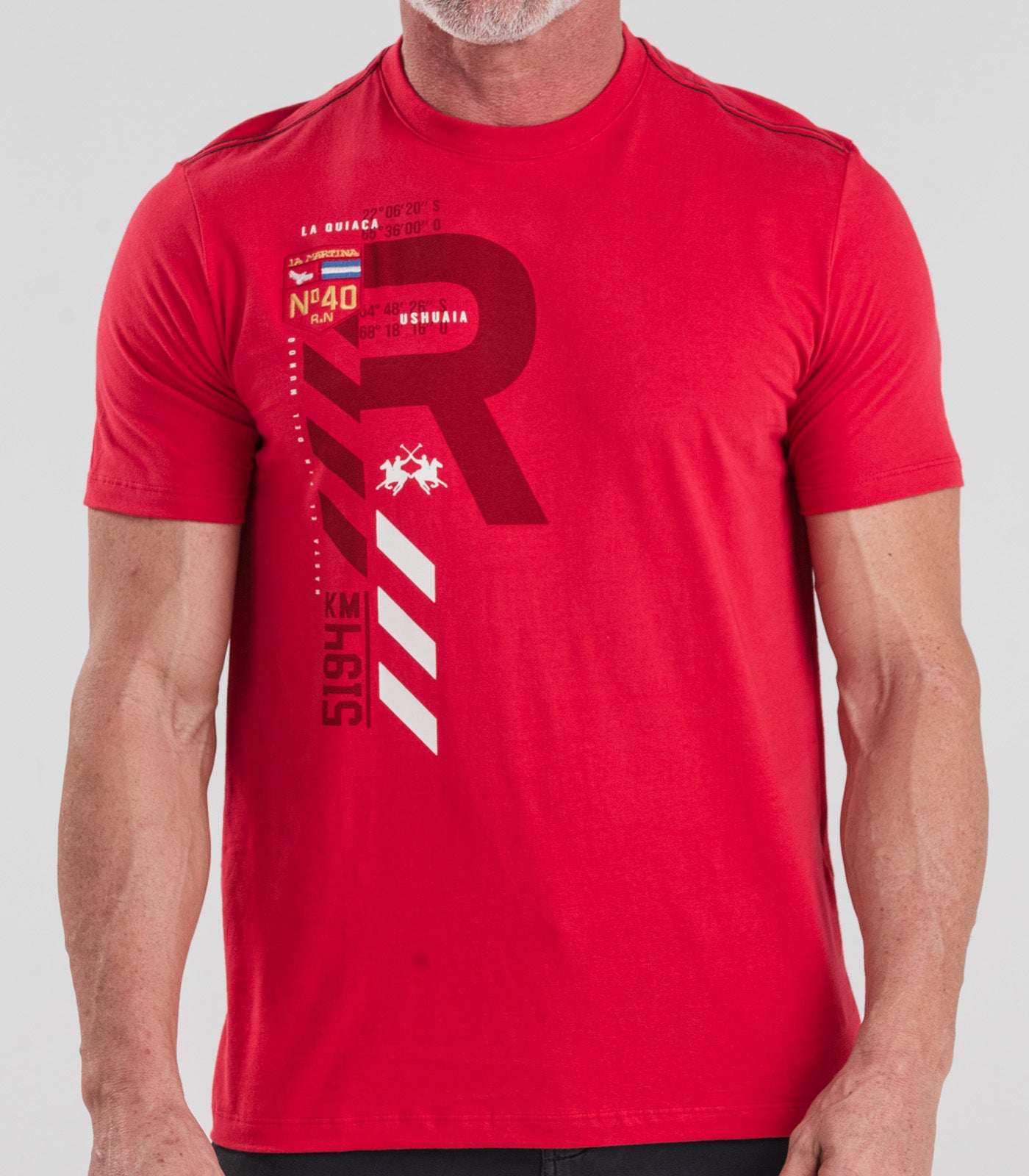 Camiseta Mc Meia Malha Regular Fit Equipo Ruta 40