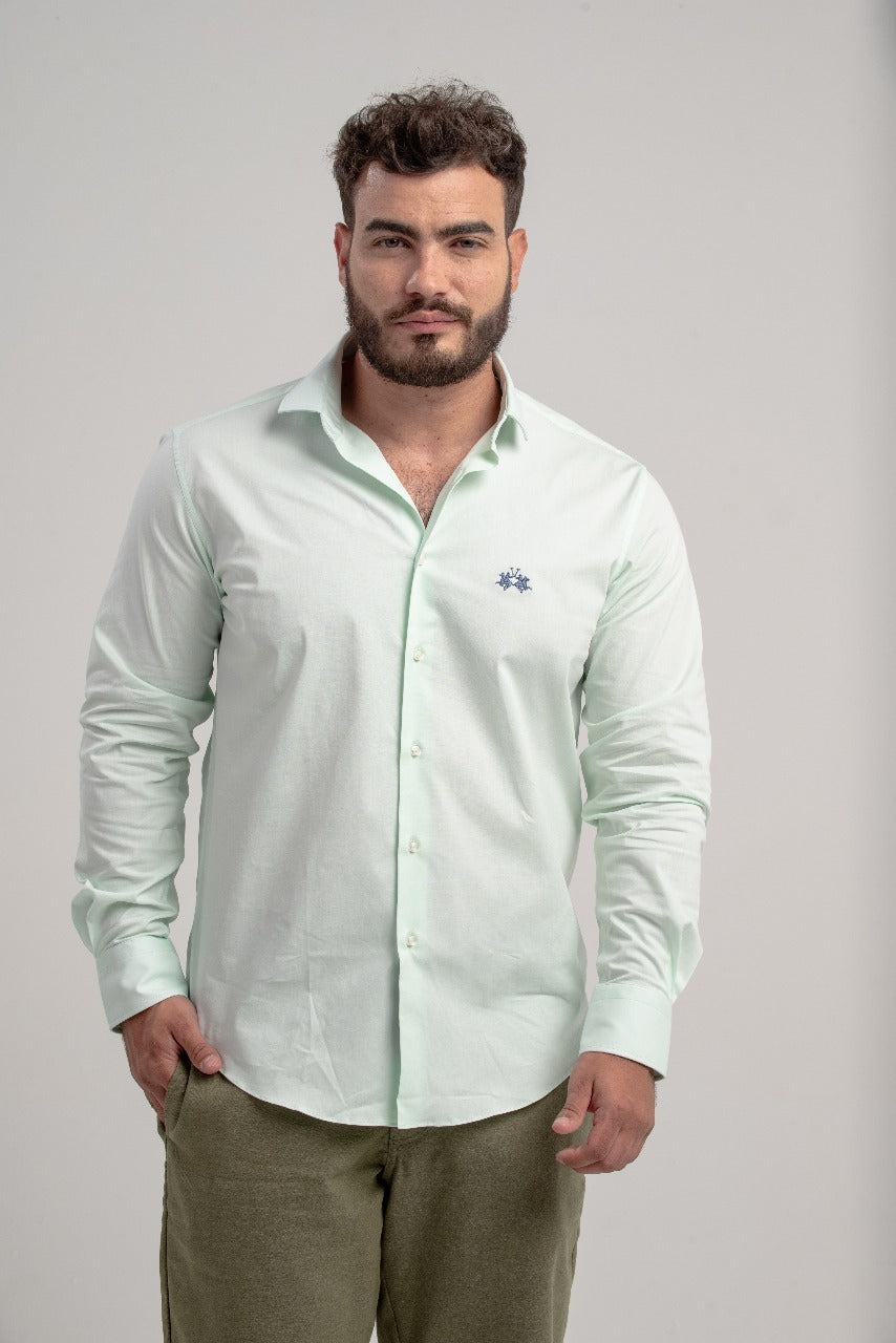 Camisa Ml Lisa Galles Stretch - La Martina