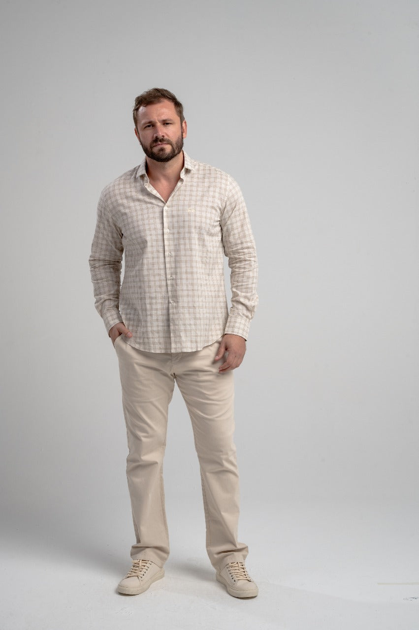 Camisa Ml Luhi Xadrez