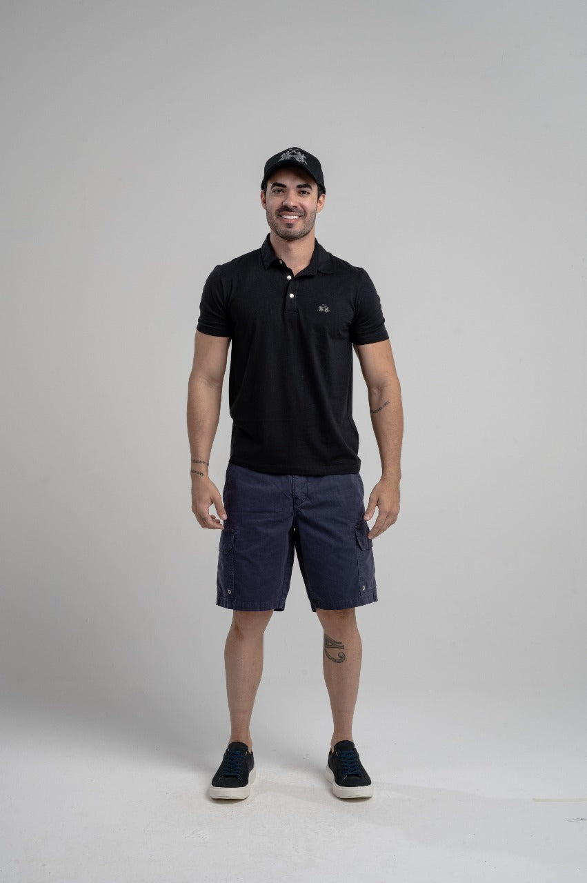 Polo Lisa c/ Bordado Pima La Martina