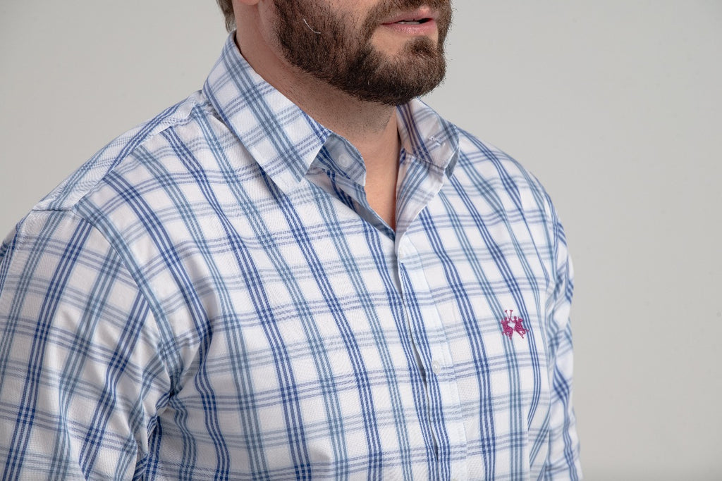 Camisa Ml Algodao Regular Fit Fantasia Roomy