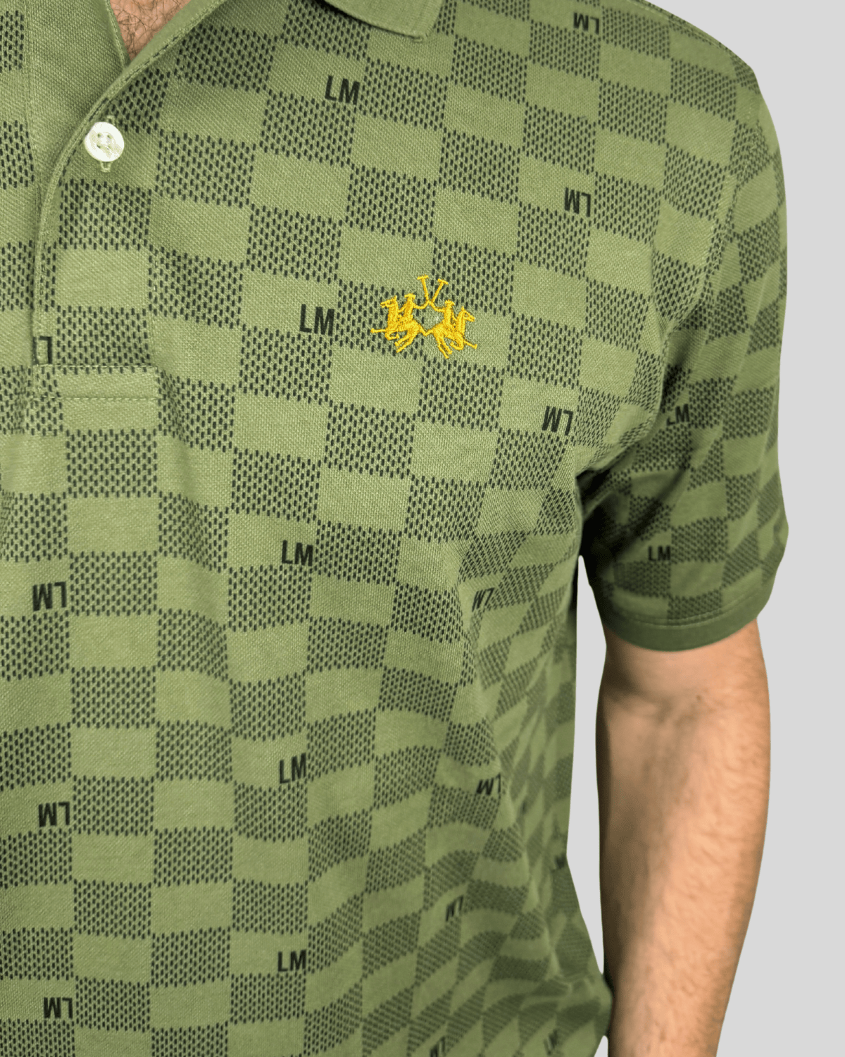 Polo Estampada Chess - La Martina