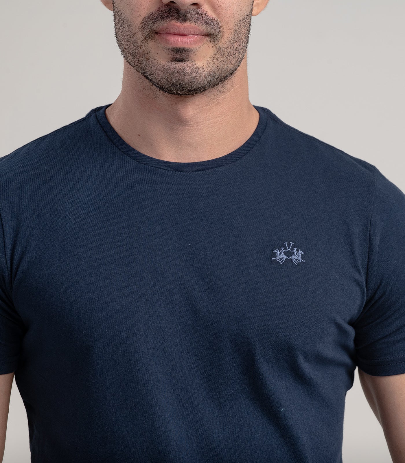 Camiseta Mc Algodao Pima Blue Tag
